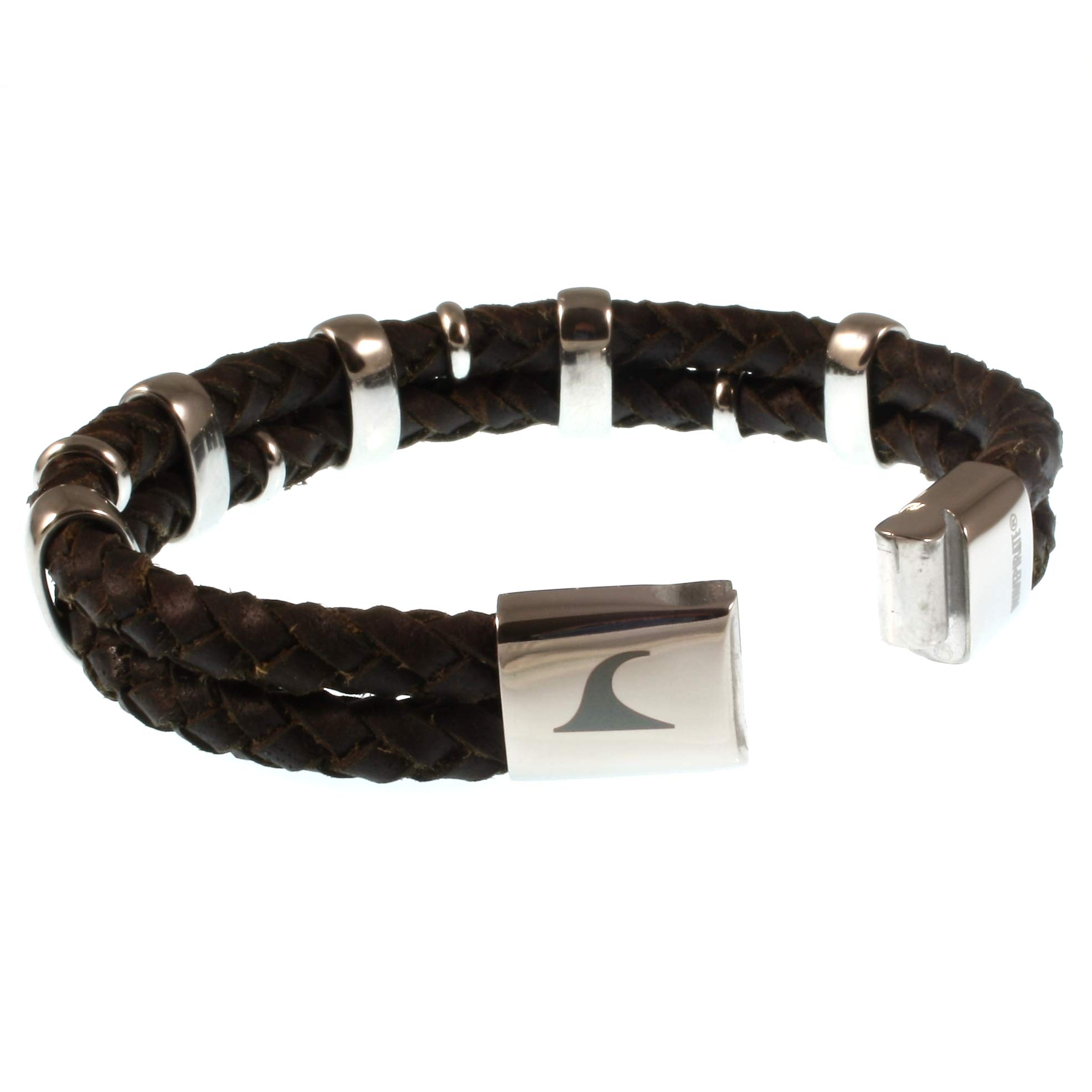 Echt Leder-Armband AFRICA F Braun Männer Herren