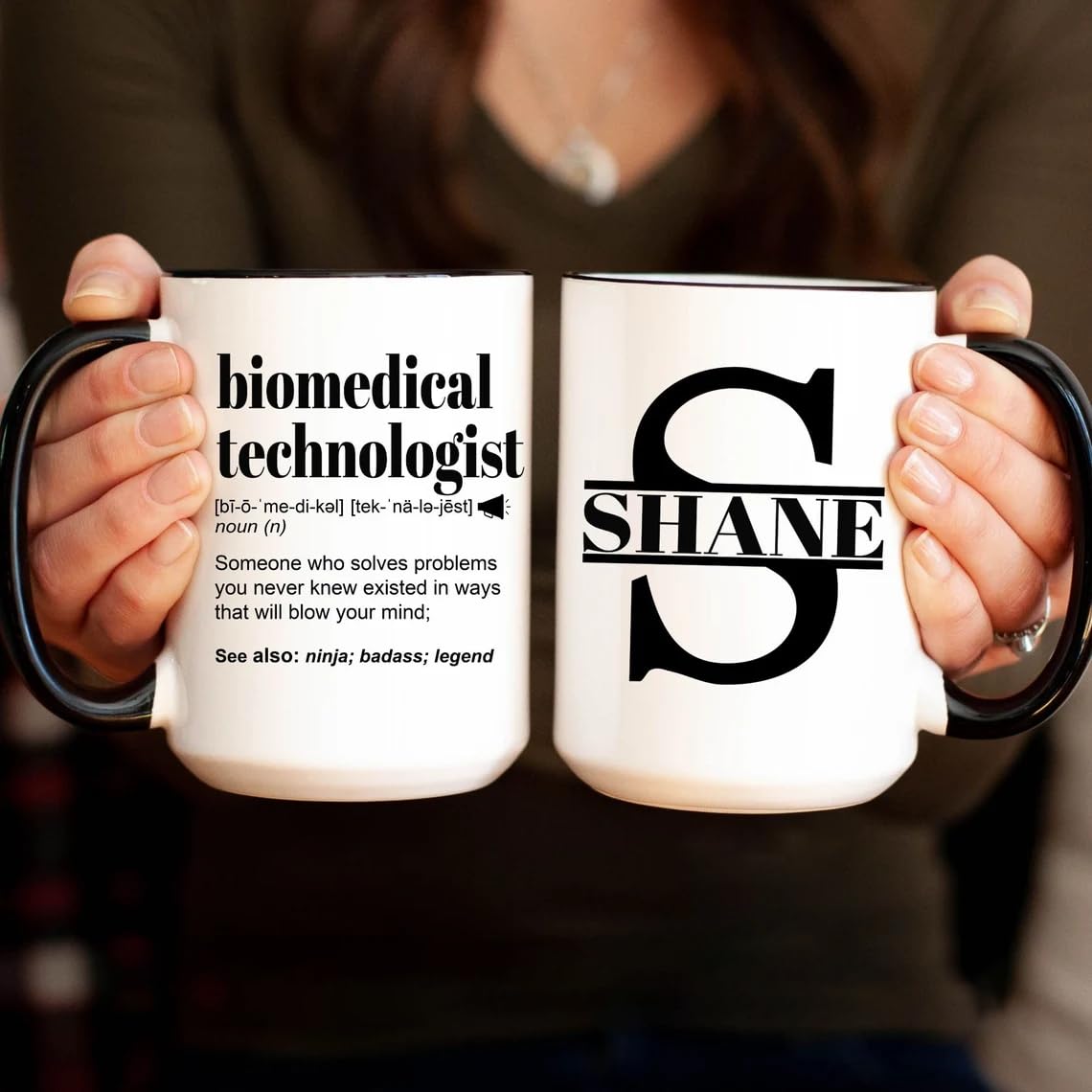 Name Biomedical Scientist, Technologist GIFT, Biomedical Gift, Biomedical Mug, Lab Technician Gift, Lab Technician Mug, Medical Tech Gift, Thank You Gift, Appreciation Gift, Personalized Gift