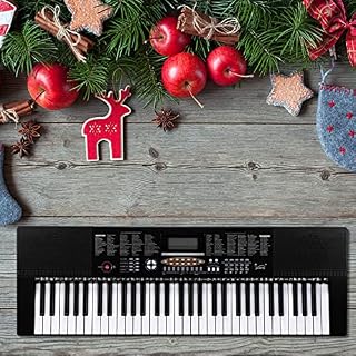 Alightup Piano à Clavier Électrique Portable 61 Touches avec Haut-Parleurs Intégrés Écran LED Casque Microphone Support de Partition - Les Beatles, Paul McCartney, John Lennon, RIngo Starr, George Harrison Alightup Piano à Clavier Électrique Portable 61 Touches avec Haut-Parleurs Intégrés Écran LED Casque Microphone Support de Partition – Image 2