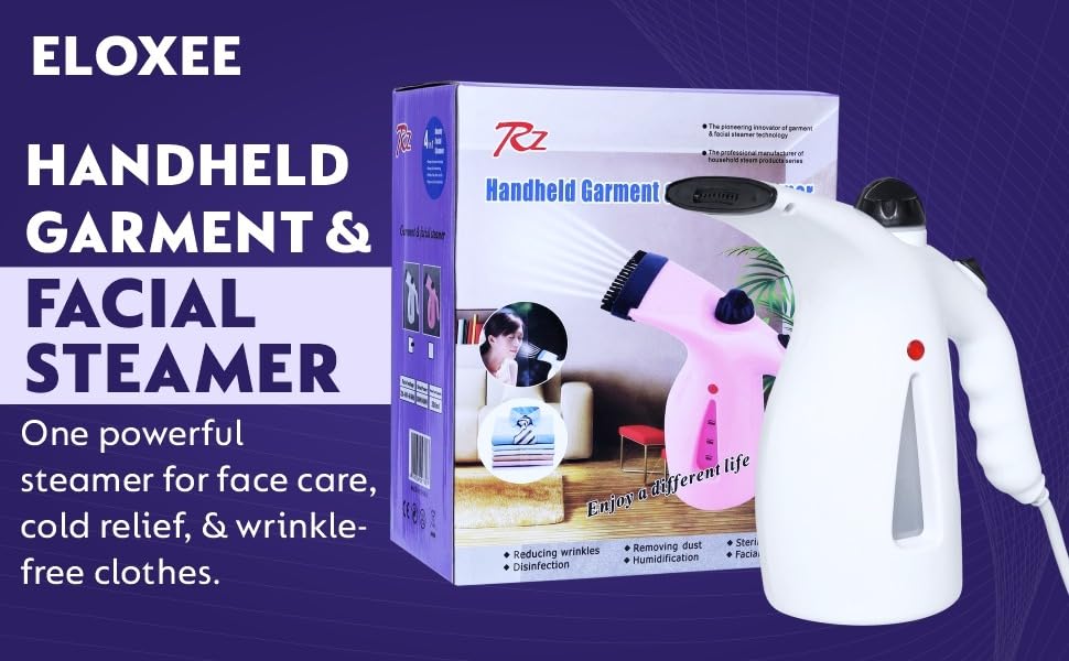 Eloxee Nano-Cure Facial Steamer for Cold & Cough Relief - Image 6