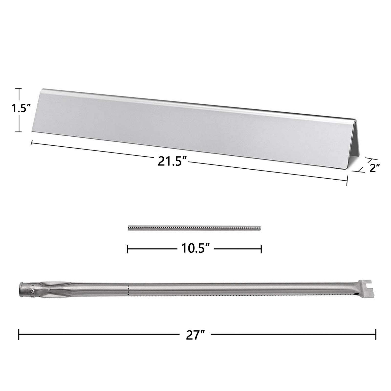 Snapklik.com : Hongso 7507 Replacement Kit 2271411 Stainless Steel