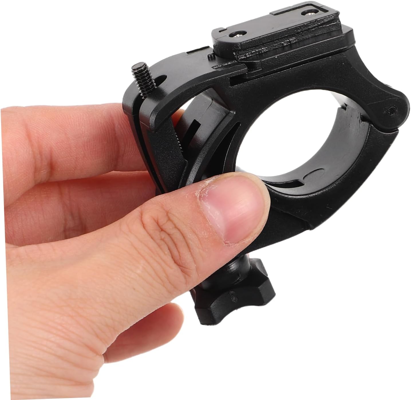 Bicycle Light Mount for Flashlight Durable Clamp Holder for Night Cycling Compatibility for Road Mountain Bikes Easy to Install Bike Accessory