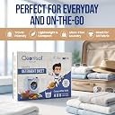CLEANLEAF Laundry Detergent Sheets, 90 Sheets, Pack of 3, Ultra-Concentrated, Dissolves Instantly, Tough Stain Removal, for Front and Top Load and Hand Wash (Pack of 3) gallery image