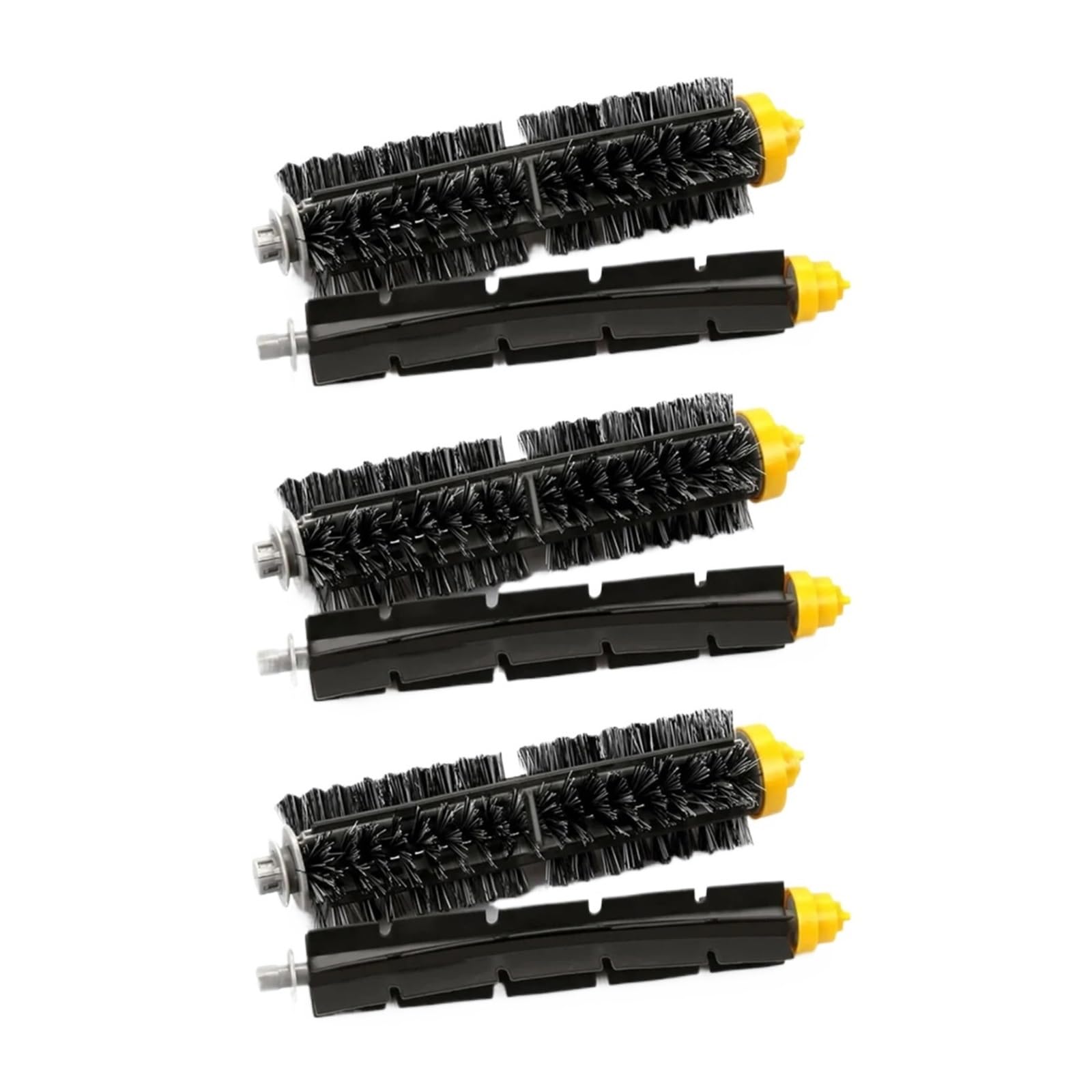 JOIIWIJIP Replacement Main Roll Brush ，Compatible With Roomba 600 Series 605 610 614 615 616 620 625 630 631 Vacuum Cleaner Beater Bristle Brush(3 set)