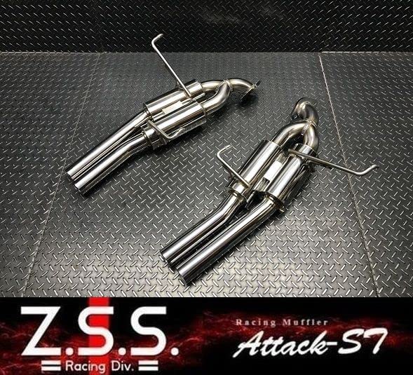 Amazon | Z.S.S. Attack-ST 左右4本出し マフラー デュアルタイコ仕様