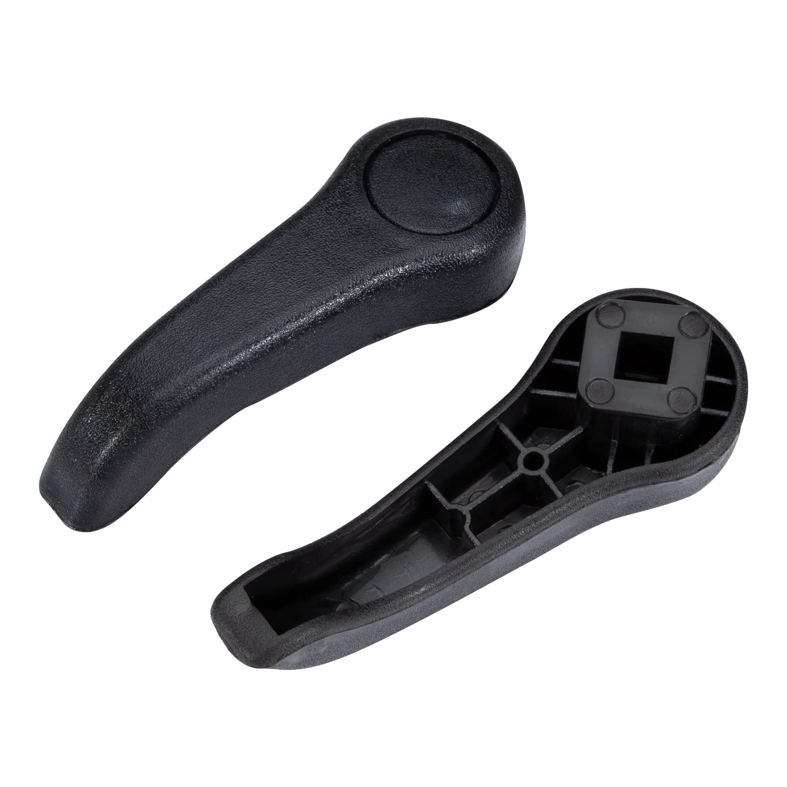 ANBOO Set di Maniglie di Regolazione Sedile Anteriore Grigie Per