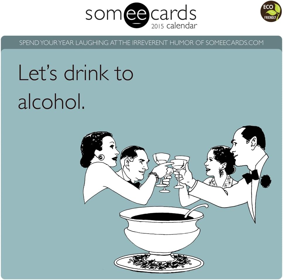 Someecards 2015 Calendar Calendar – Wall Calendar, June 30, 2014