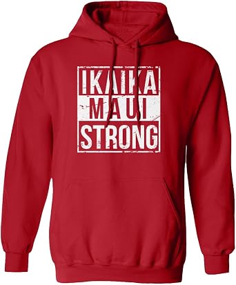 GamesDur Ikaika Maui Strong Hawaii Lahaina Wildfire Recovery Unisex Hooded Sweatshirt