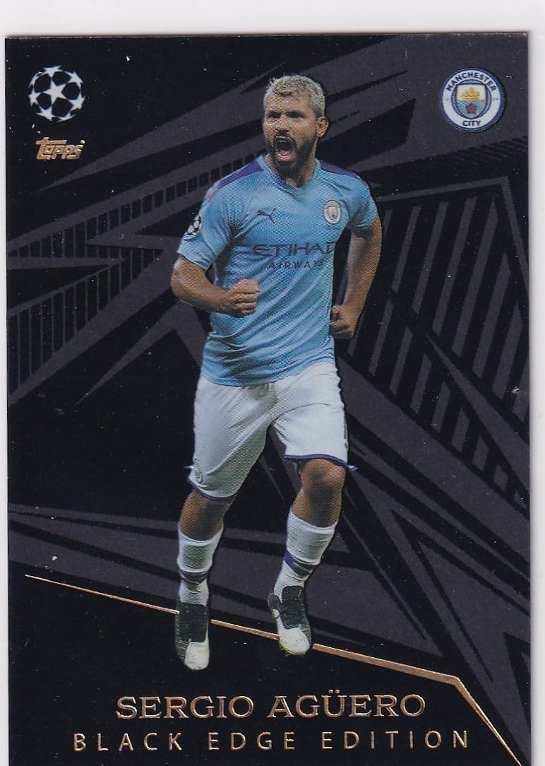 Match Attax Extra 2023 2024 Black Edge Edition Trading Card - You select the Card(s) (Sergio Aguero 259)