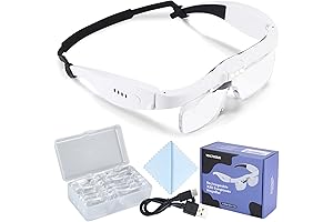 YOCTOSUN Head Magnifier Glasses - Upgrade Your Reading Experience