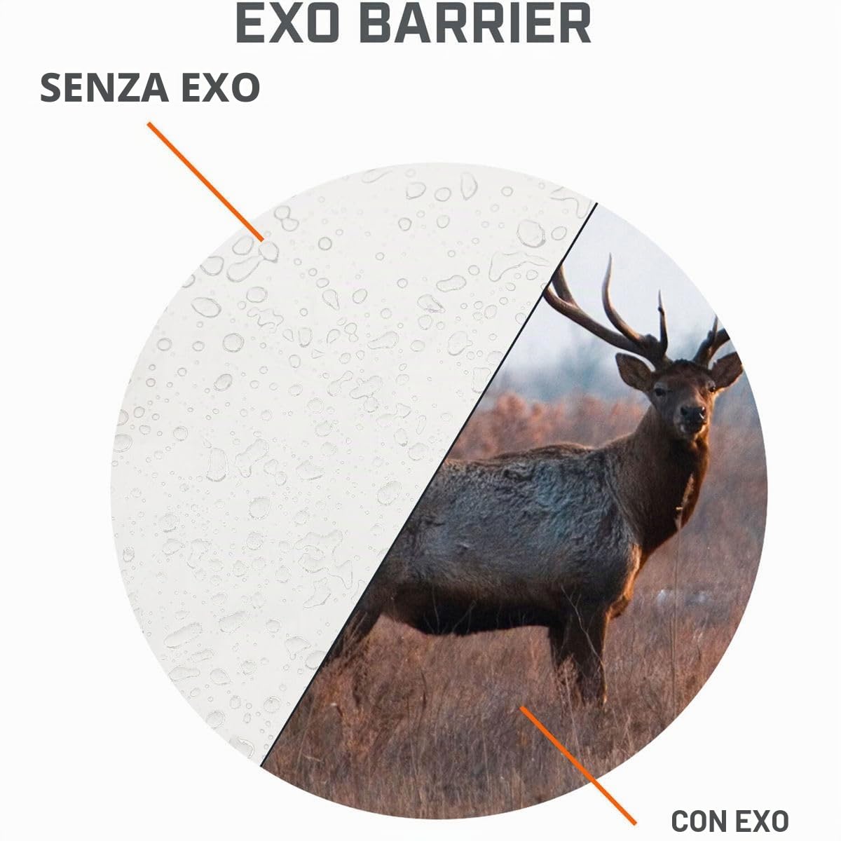 Bushnell - Engage X - 10 x 42 - Raccoglitore di ossa con bordo reale dell'albero - Tetto prismatico -Impermeabile e a prova di nebbia - Rivestimento barriera EXO - Completamente rivestito - BENX1042RB