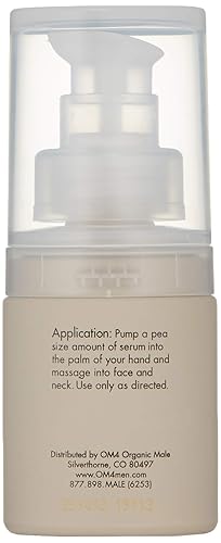 Miniatura 4 de OM4 Dry STEP 3 Warm Sands Botanical Youth Serum - Cuidado de la piel para hombres con vitamina C antienvejecimiento, aloe vera y ácido hialurónico