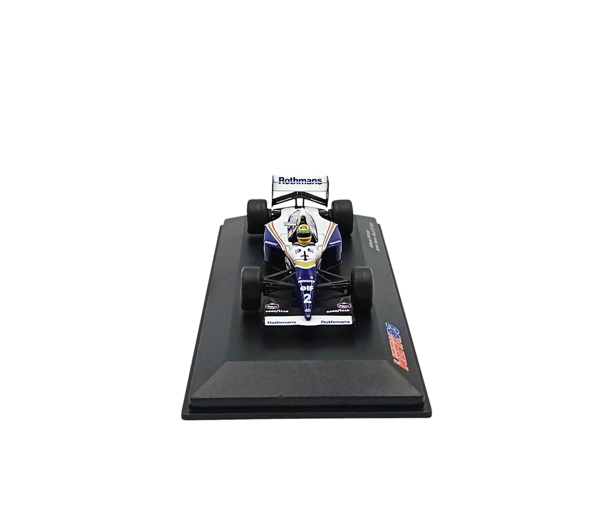 OPO 10 Auto di Formula 1 Compatibile con Renault Williams FW16#2 Ayrton Senna GP del Brasile 1994 - Scala 1/43 W430008