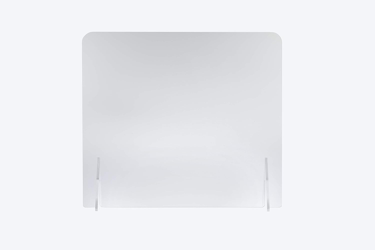 Freestanding Countertop Shield, 30 x 9.375 x 30", Acrylic (0.25" Thickness)