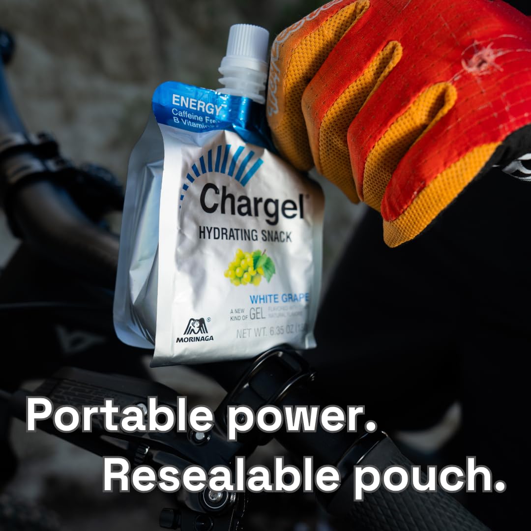 Amazon.com: Chargel White Grape, Caffeine-Free Instant Energy Gel