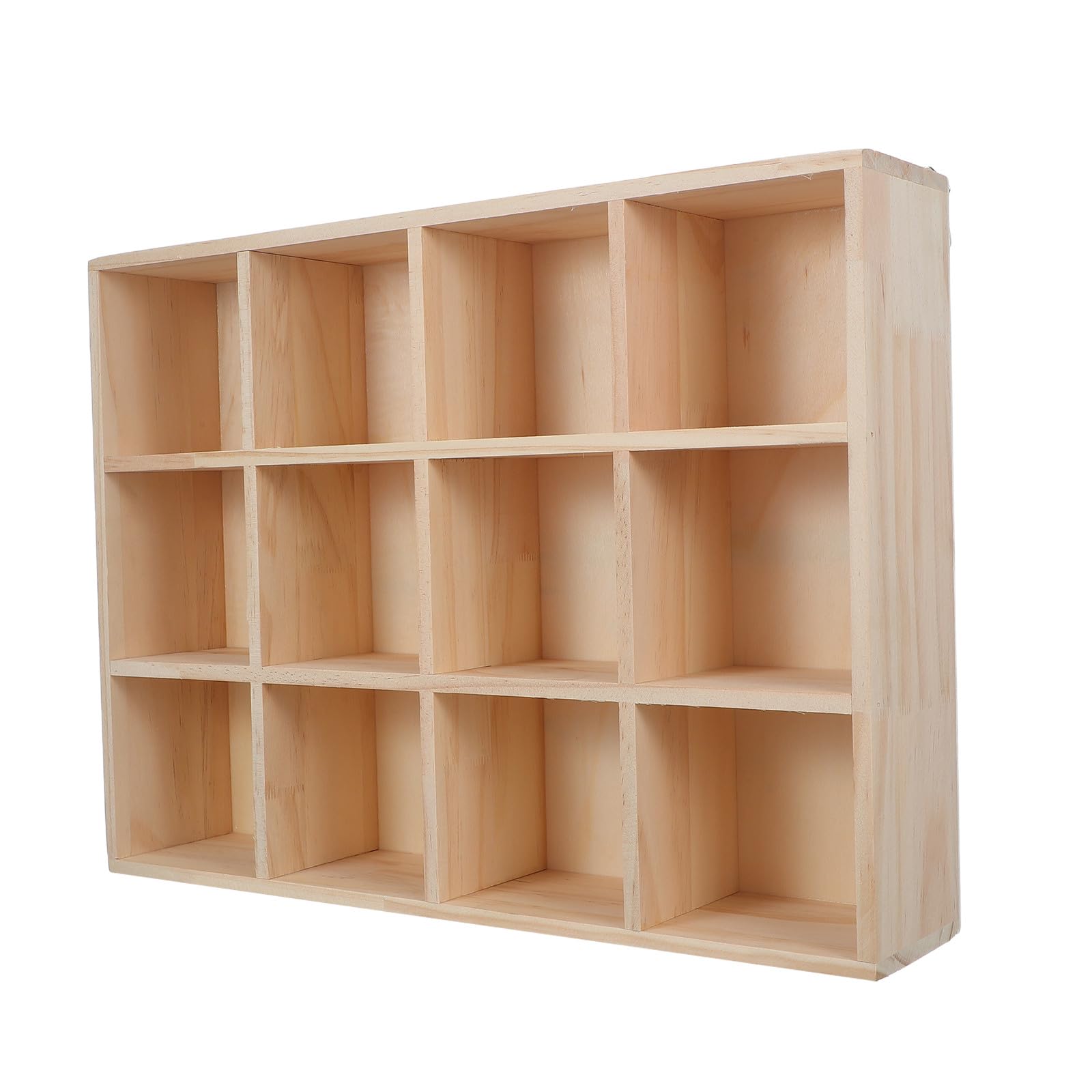 Étagère murale en bois rustique pour éliminer le désordre des bibelots et figurines