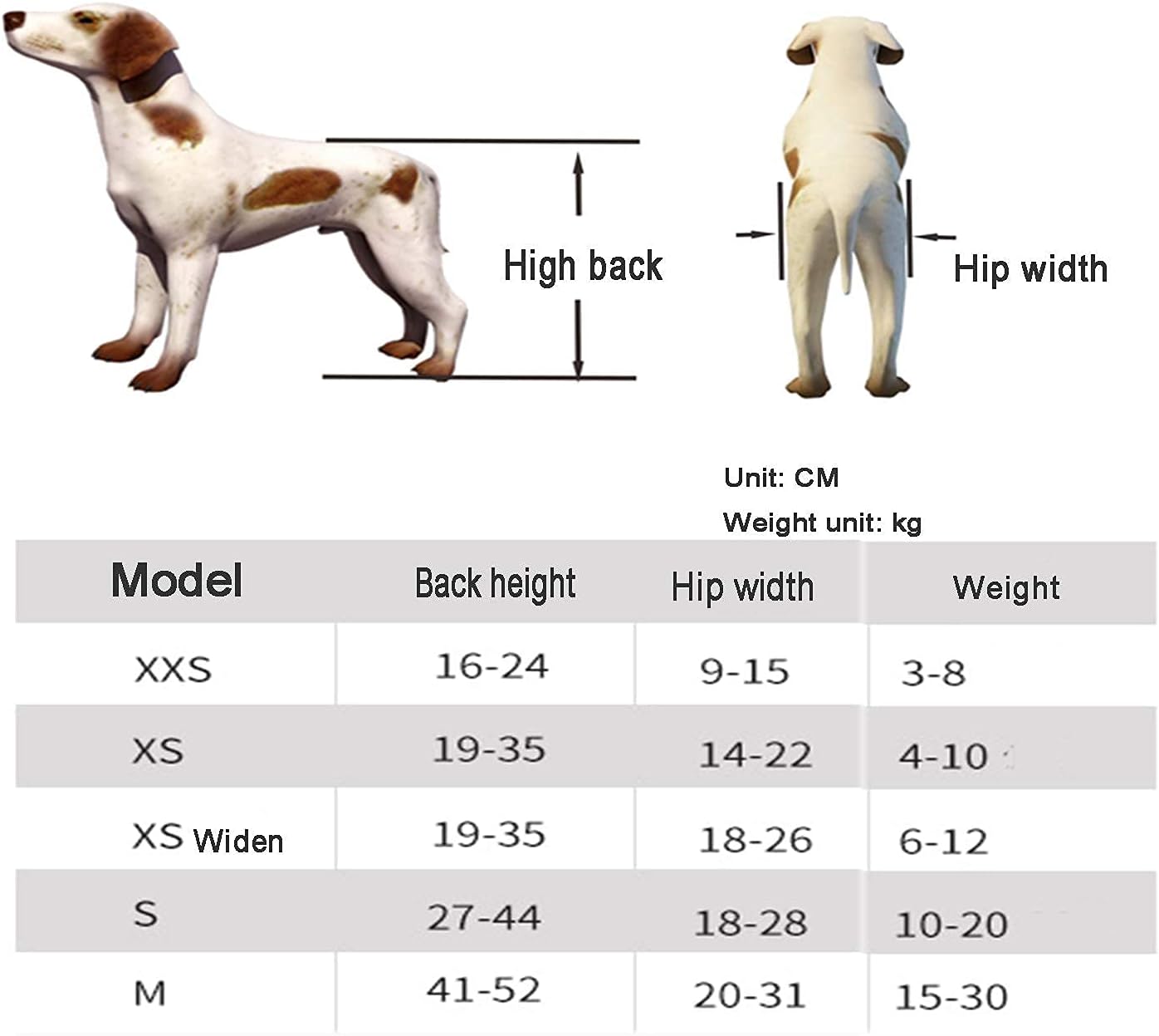 犬用車椅子、4輪調整可能、後脚リハビリ用小型犬猫//子犬用ウォーク 