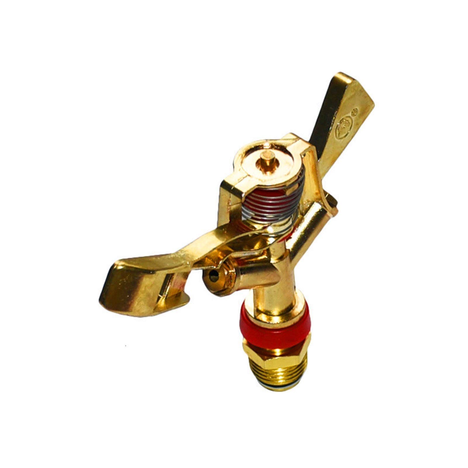 Xiaochen Annaffiatura del Giardino irrigazione del Prato in Rotante Sprinkler Garden Rocker Braccio Spruzzatore Giardino Irrigazione Giardino Prato Spruzzatore Rotante Sprinkler 1/2 Filo 5pcs