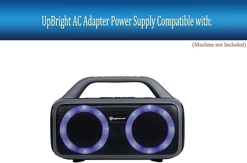 Miniatura 4 de UpBright Adaptador de 5 V CACC compatible con Rockville RPB-XL Sonic-XXL RRB50 RPBXL SonicXXL 7.4V batería de iones de litio Boom caja enorme y