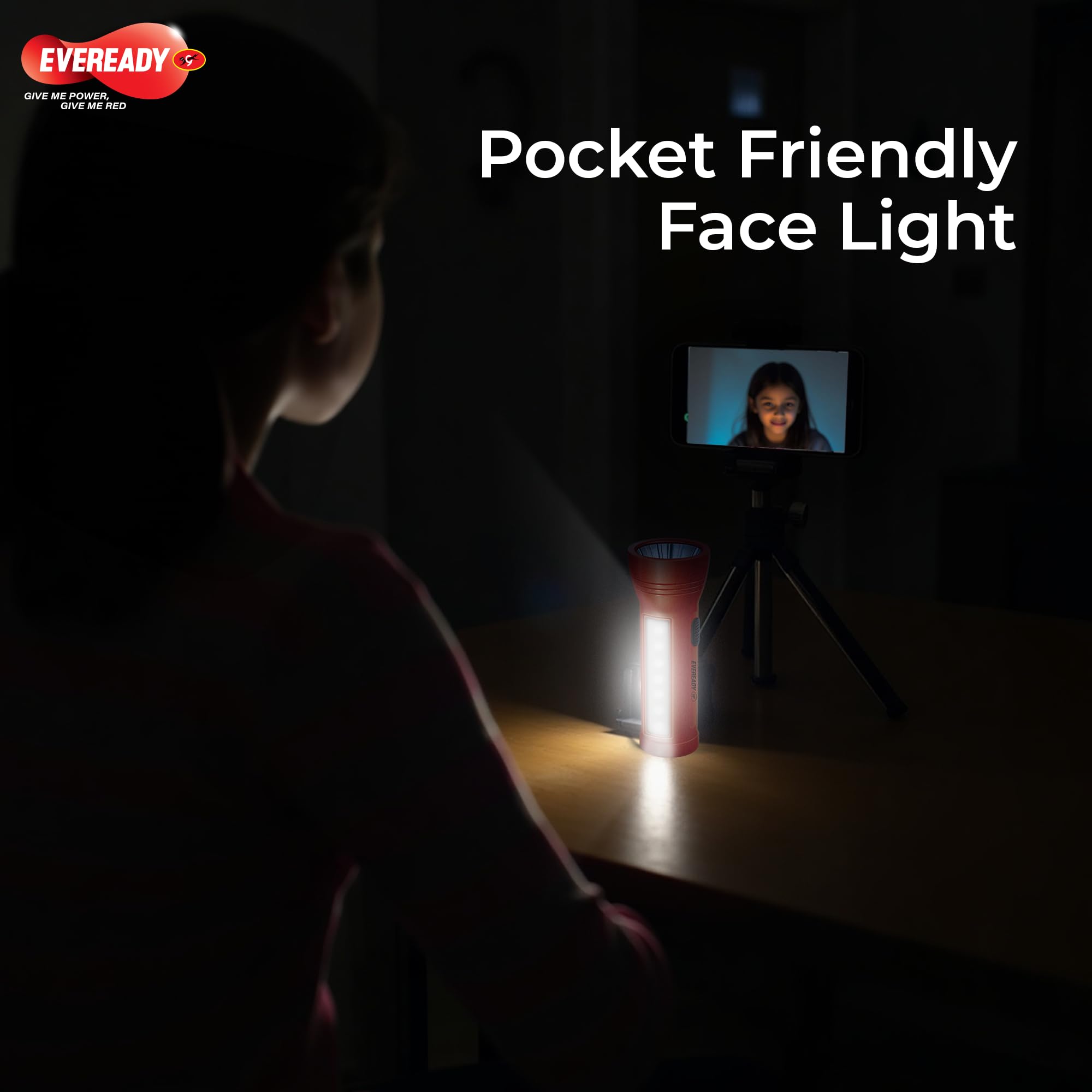 Eveready Apollo DL20, Rechargeable 1W Torch Cum 1.4W Emergency Sidelight/Face Light, Led, Type-B/Micro USB Fast Charging, Overcharge & Deep Discharge Protection, Powered by Li-Ion Battery, Pack of 10 - Image 6 thumbnail