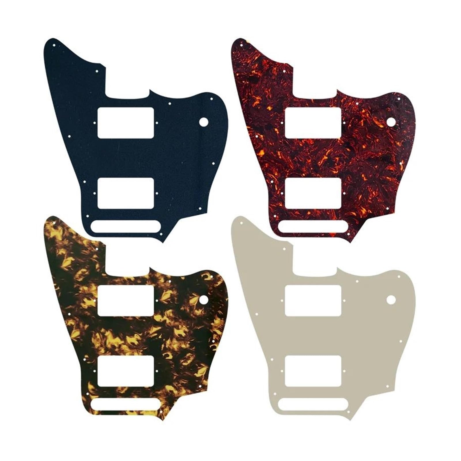 maskownica do gitary elektrycznej Humbucker Guitar Pickguard Humbucker Route Części gitarowe(Style 5)