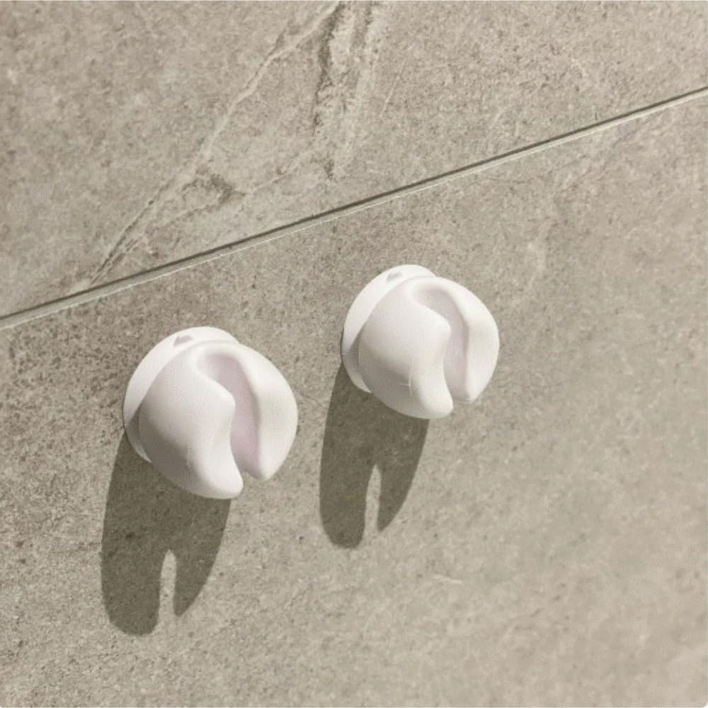 Organizador Cepillos De Dientes Soporte Multifuncional For Cepillos De Dientes con Ventosa For Almacenamiento Montado En La Pared Accesorios De Baño(3pcs)