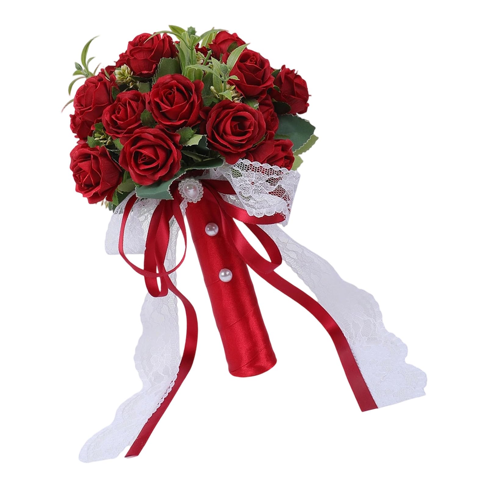 HDOYTXXM Flower Bridal Bouquet Rose Flower Wedding Accessory Floral Arrangement for Ceremony Centerpiece Decoration Accessories Bridal