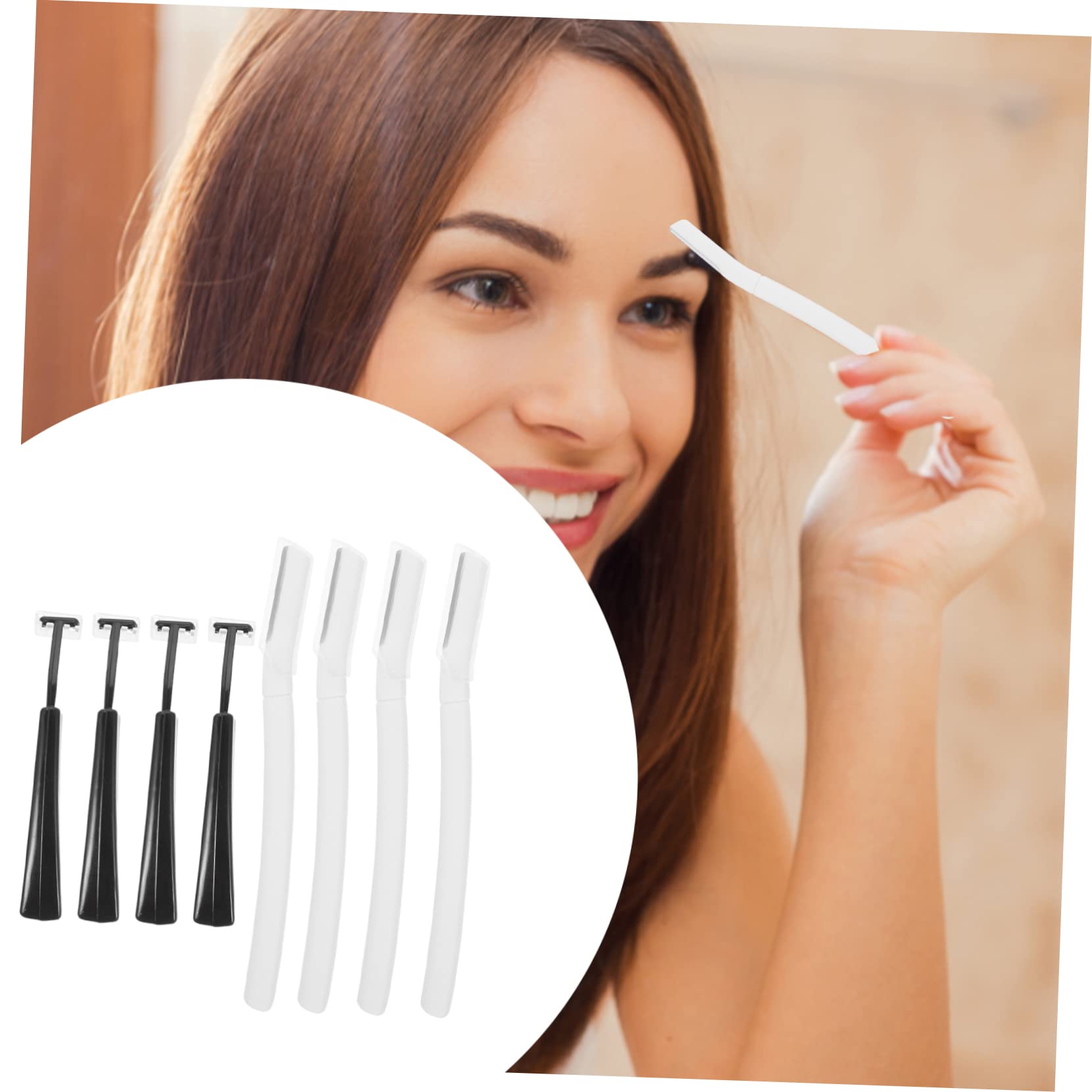 FOMIYES 16 Sätze Tragbarer Augenbrauentrimmer Anzüge für Männer Augenbrauenblätter brow trimmer brow tool Trimmer für Männer Rasierer Gesichtshaarschneider Augenbrauenformwerkzeug bilden