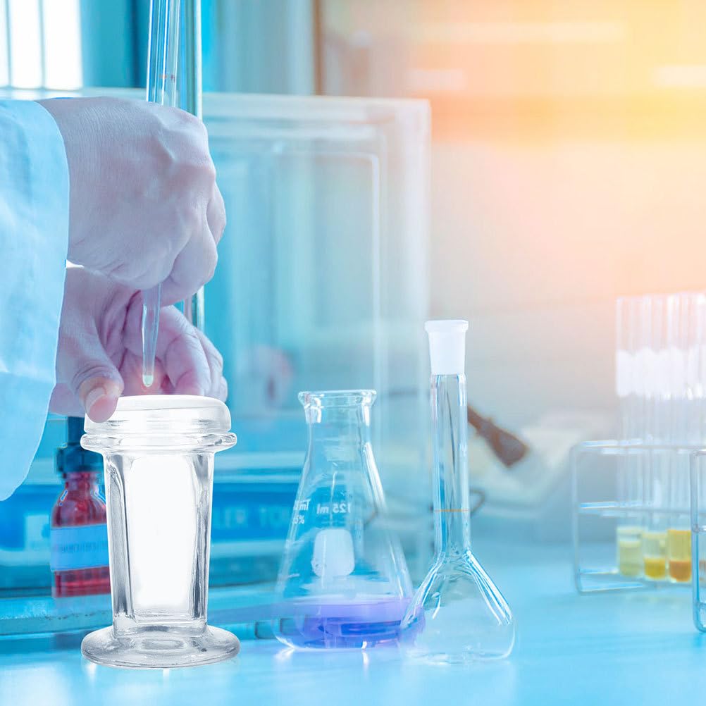 iplusmile 2 Pezzi vaso di colorazione di vetro barattoli coplin vaso di colorazione vetrina vaso per vetrini da microscopio vaso di vetro per vetrini di colorazione Transparent