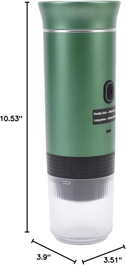 Cafetera Portátil Automática con Cápsulas y Molido, 120 ml miniatura 3