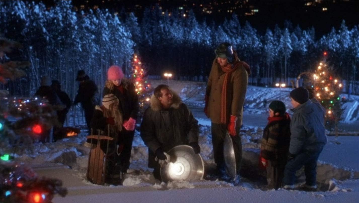 Griswold Original Saucer Sled - Christmas Vacation