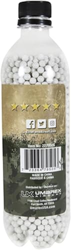 Miniatura 4 de Elite Force Munición premium de 0.236 in Airsoft BBs, 0.01 oz, 2700 unidades