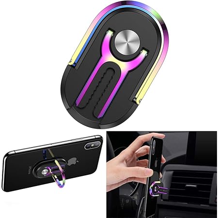 Amazon リングホルダー Mr Ylls スマホ ホールドリング 車載ホルダー 落下防止 薄型 スタンド機能 角度調整可能 360度回転 スマートフォンリング 携帯リング Iphone Android 全機種対応 ブル カラー カラー ホールドリング 通販