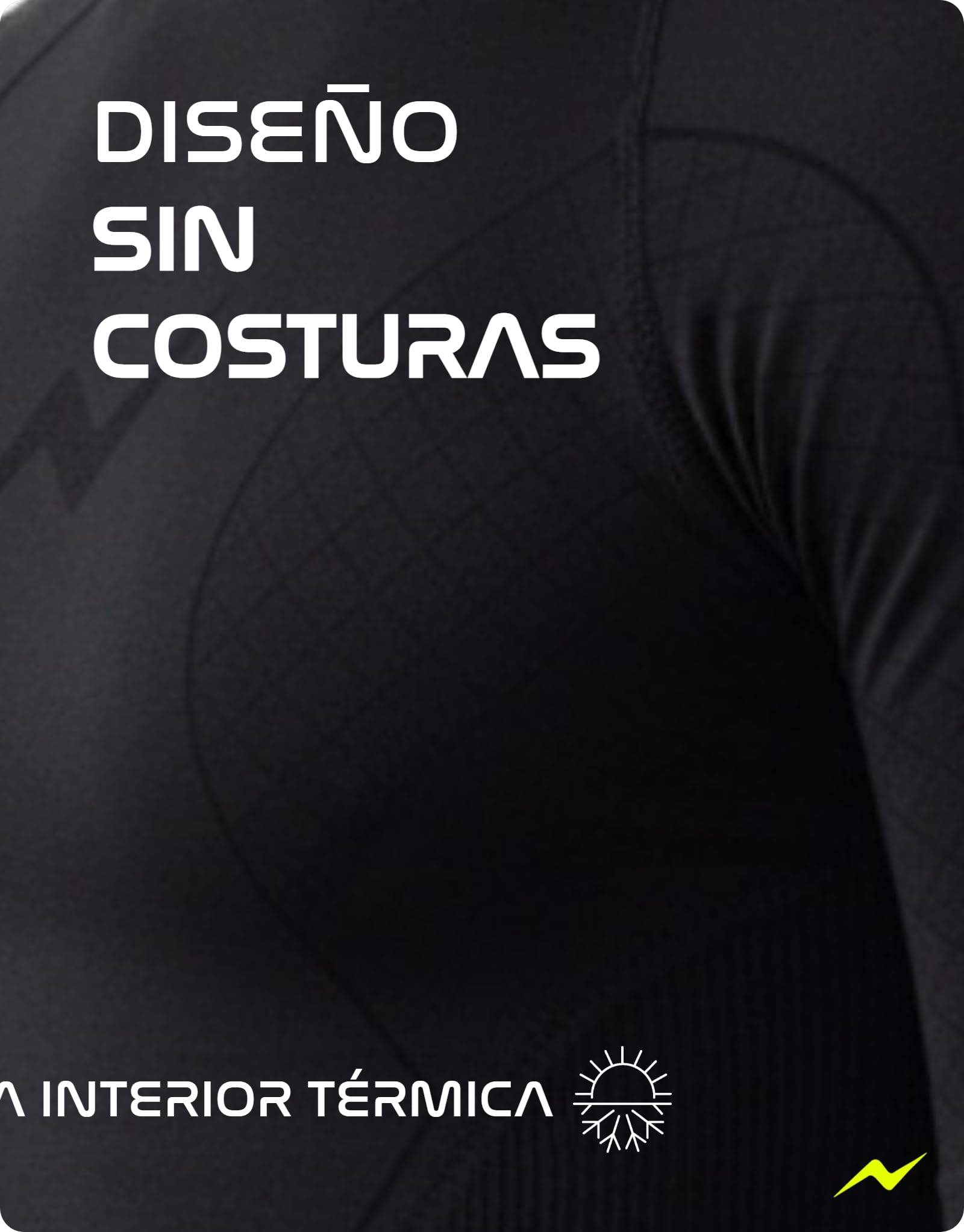 PRS Camiseta Térmica Hombre Manga Larga - Ropa de Hombre - Camiseta Running Transpirable - Camiseta Cuello Redondo Sin Costuras Secado Rápido (Negro, S/M)