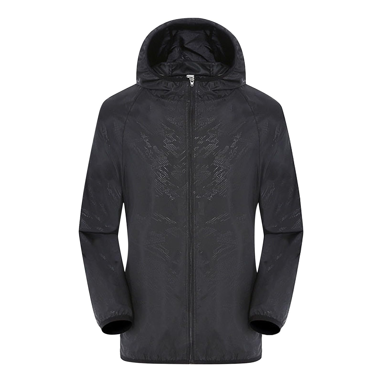 BUKKNYEWaterproof Rain Coat for Women Men Warm Lightweight Packable Quick Dry Hiking Windbreaker Oversize Travel Active Workout Jackets