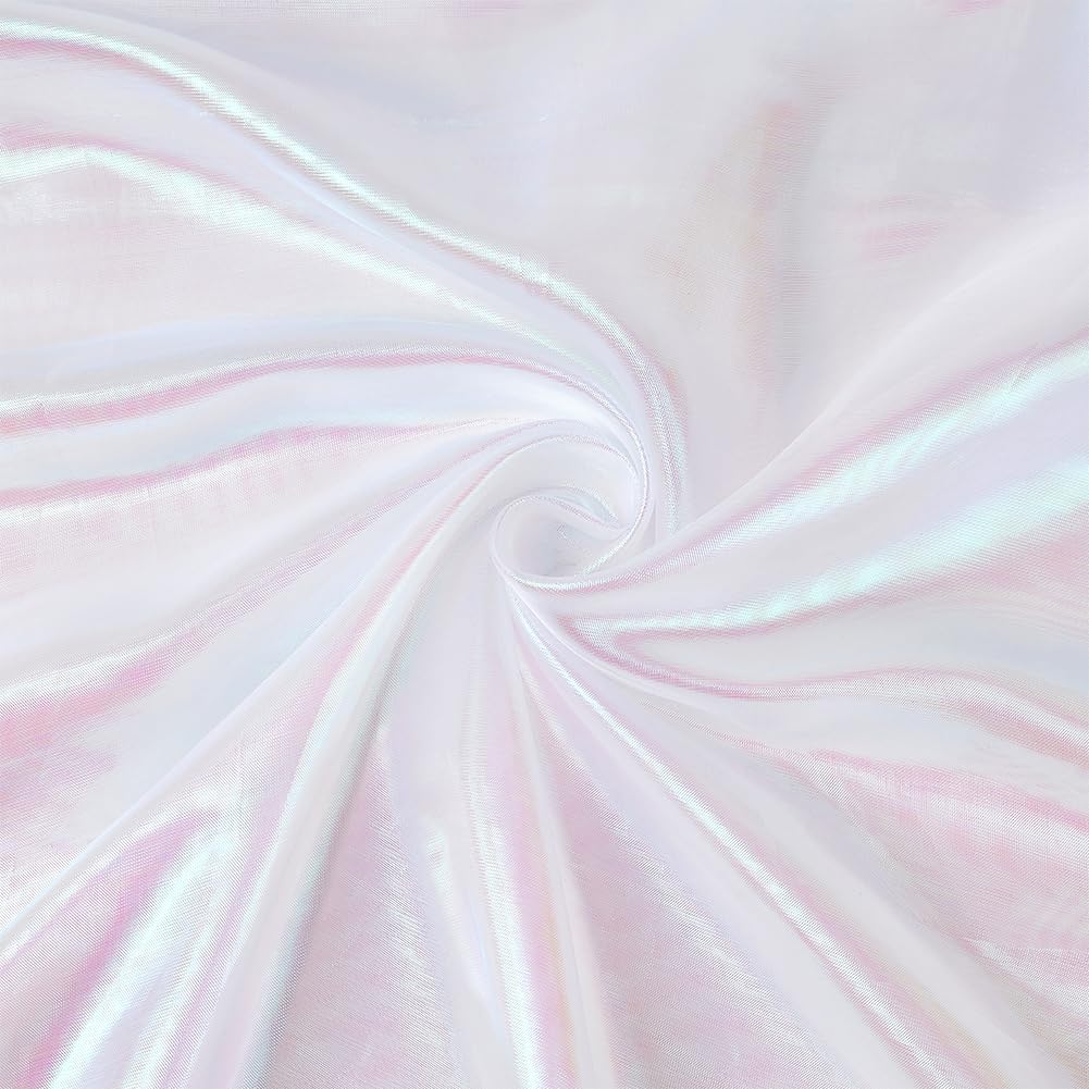 Amazon.com: FINGERINSPIRE 5.47 Yards/5m Iridescent Fabric Organza