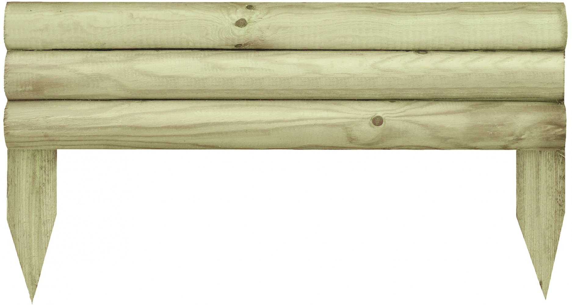 Bordure à Planter Minitraverse Bois Naturel, H.30 x L.55 cm