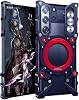 Metal Case for Nubia Redmagic 10S Pro, Cover for Red Magic 10S Pro Cellphone, Border Mobile Phone Shell, Bracket, Mechanical Monster -Black