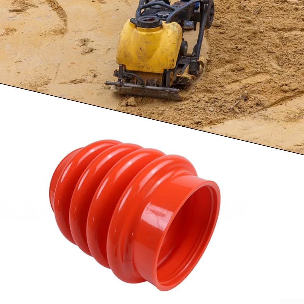 Bellow Boot 3540-10010 compatible con Mikasa MT70 MT72 MT74 MT75, cubierta de sellado antipolvo Rammer, funda de plástico resistente, 160 mm ID 250 mm de altura, naranja