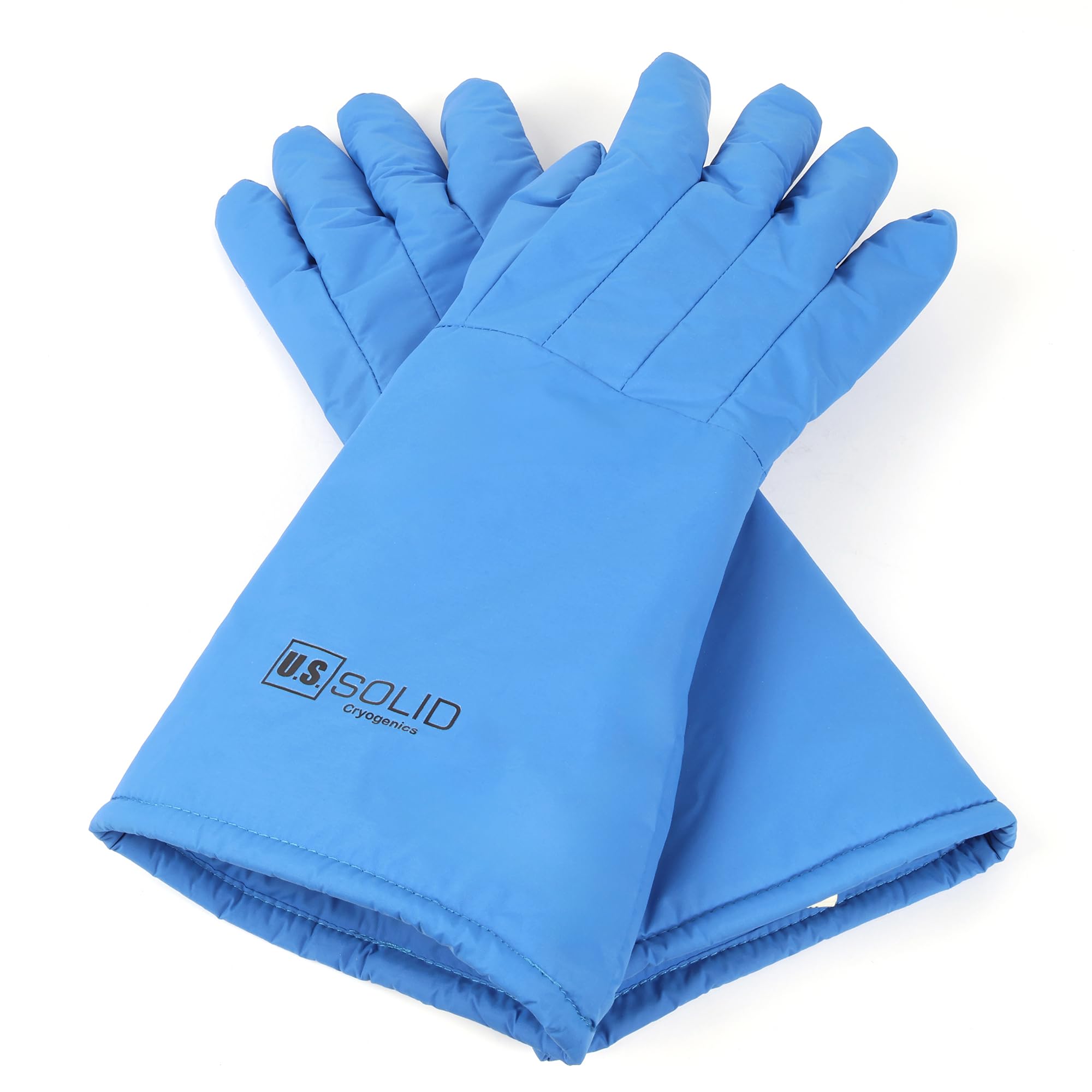 U.S. Solid Guanti criogenici, protezione dell'azoto liquido, -195℃, resistenza alle basse temperature (48 cm)