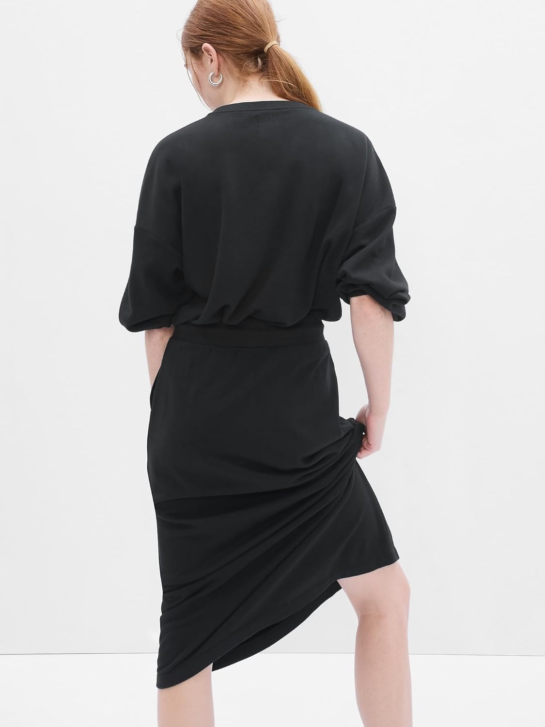 GAP womens Dolman Sleeve Crewneck Sweatshirt - Image 2