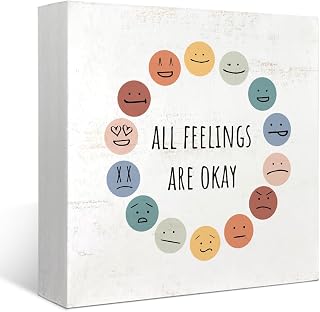Mtrgdn 259-XM-WB-Feel Wood Sign Box Desk Decor