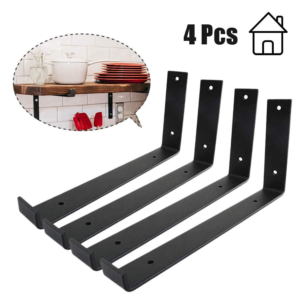 Buy Yujings 4 Shelf Brackets Heavy Duty Industrial Shelf Angle Braces