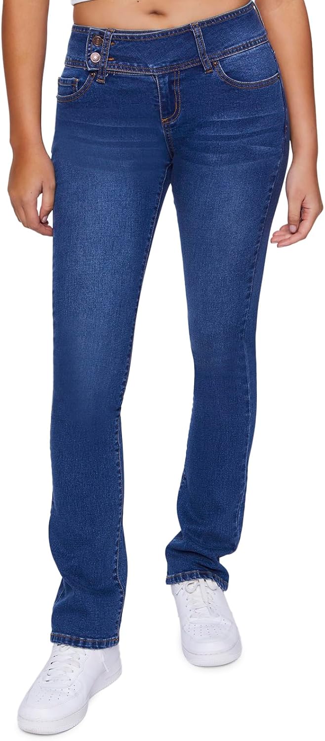 Forever 21 Women's Mid-Rise Bootcut Jeans