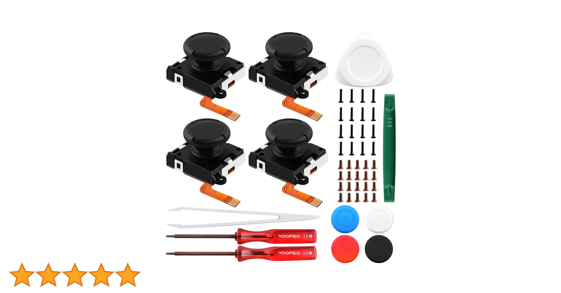 Amazon.co.jp: GeeekPi Gulikit スイッチ ジョイスティック 交換