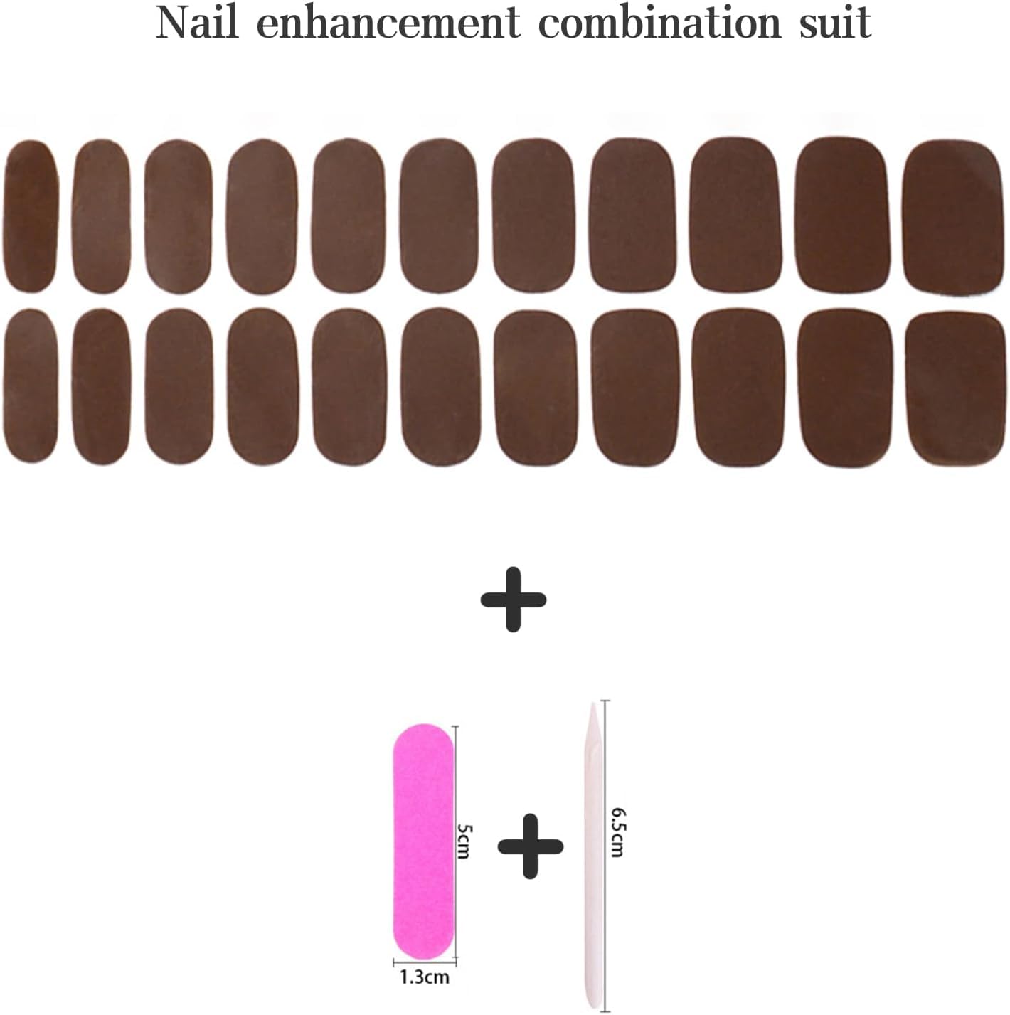 Cazuela Solid 16PCS Gel Nail Polish Stickers Full Nail Wraps for Women Kit with Nail Classic Nail Gel Strips Nail Wraps Gel Polish Strips Nail Art Stickers for Women Girls (14 Rosy Luster) 4