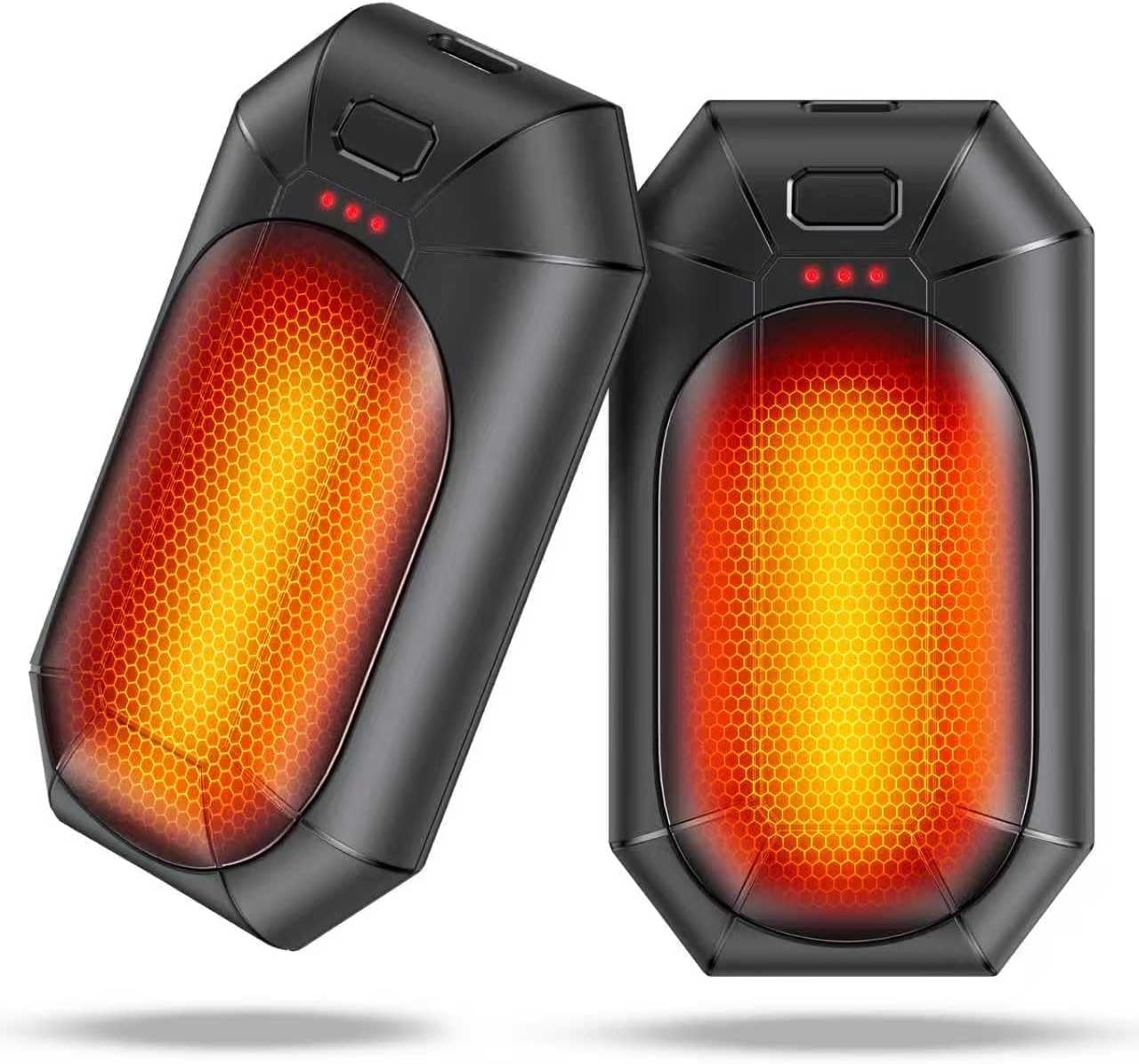 Kesguar Hand Warmers Rechargeable, 2 Pack Portable Electric Hand Warmers