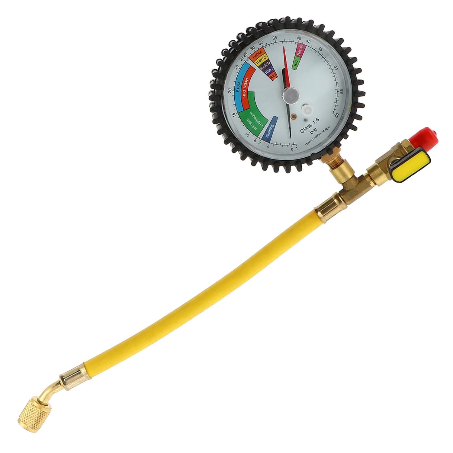 Nitrogen Pressure Tester Refrigeration Gauge Leak Test Kit for Automotive and Home Ac Systems with Sturdy Construction and Accurate Measurement