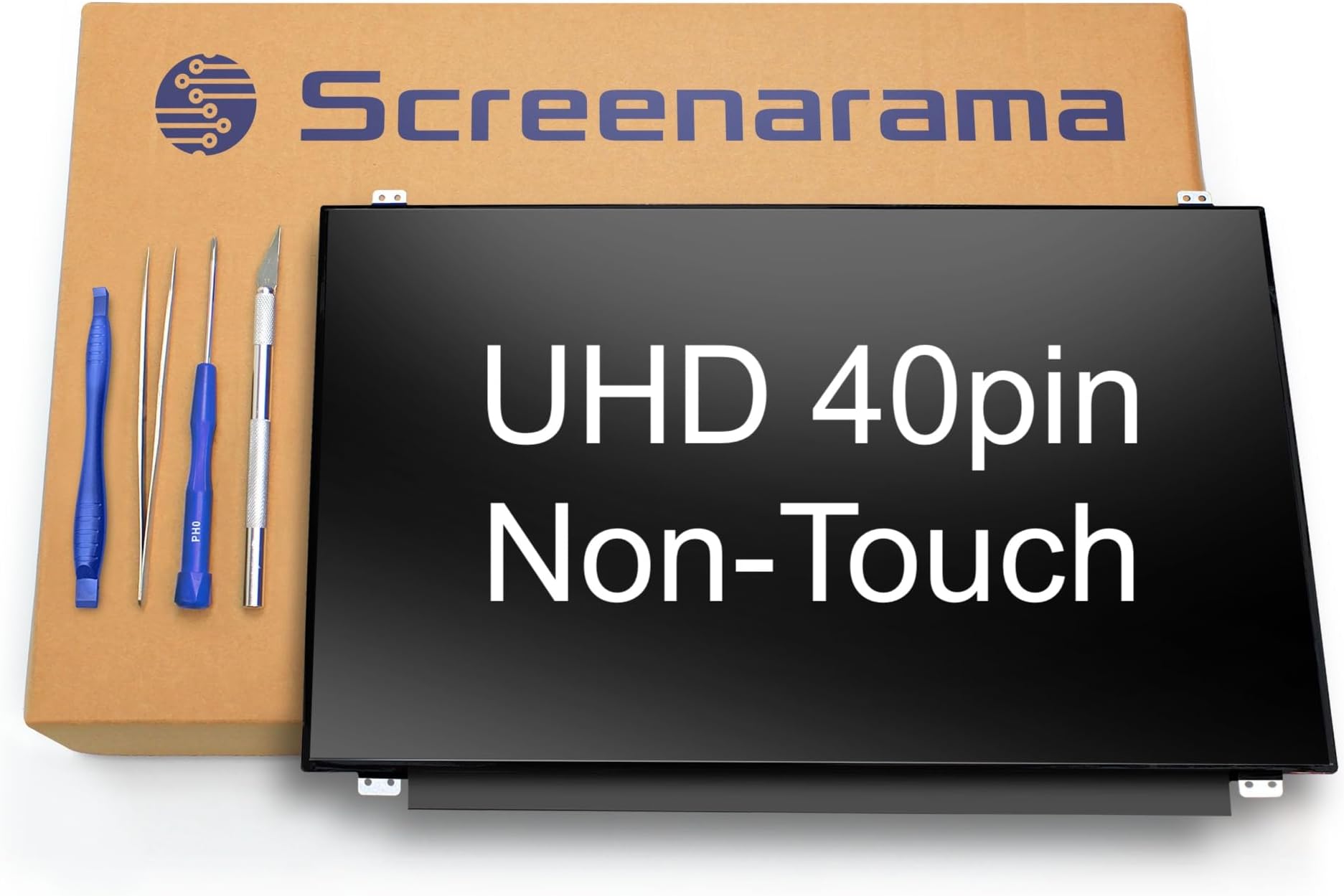 SCREENARAMA New Screen Replacement for Lenovo Y50-70 20349, 4K 3840x2160, Matte, LCD LED Display with Tools