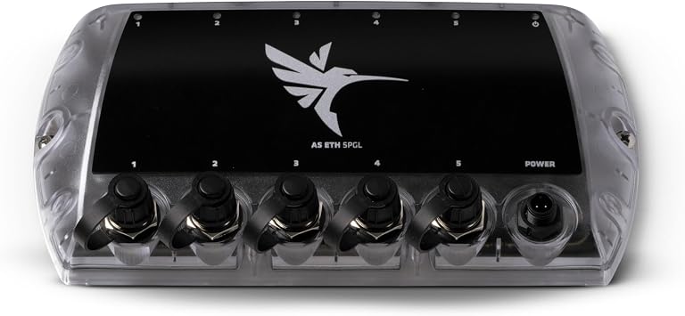 Humminbird 5 Port Ethernet Switch AS ETH 5PGL